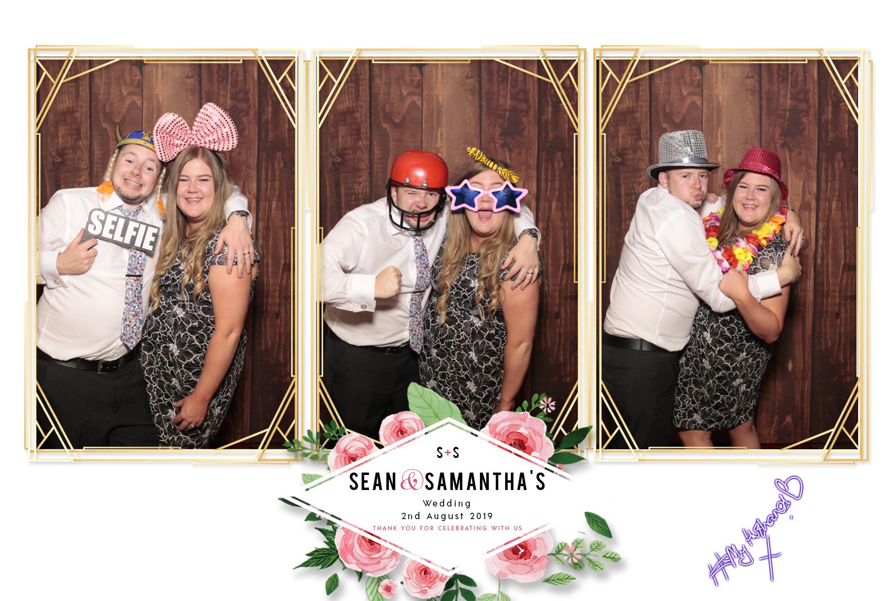 Samantha & Sean's Wedding | View more photos from the event at gallery.myphotoboothexperience.co.uk/u/MyPhotoBoothExperienceLtd/Samantha-Seans-Wedding